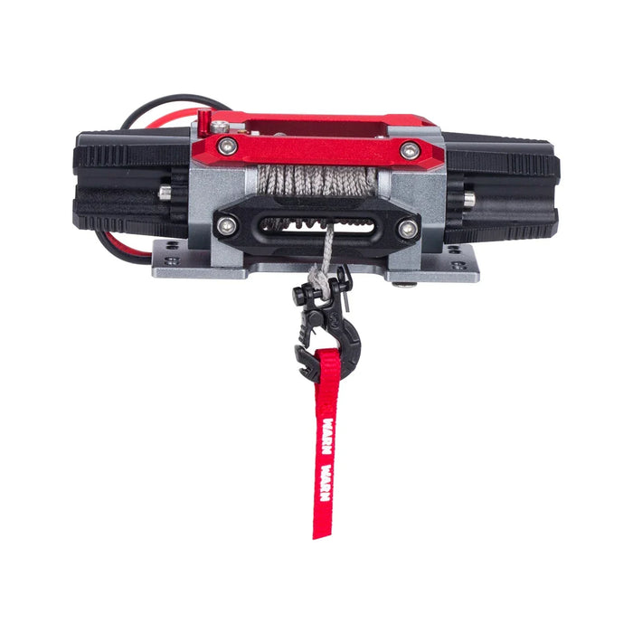 1/10 Winch Hook w/Winch Pull Strap (Metaal)