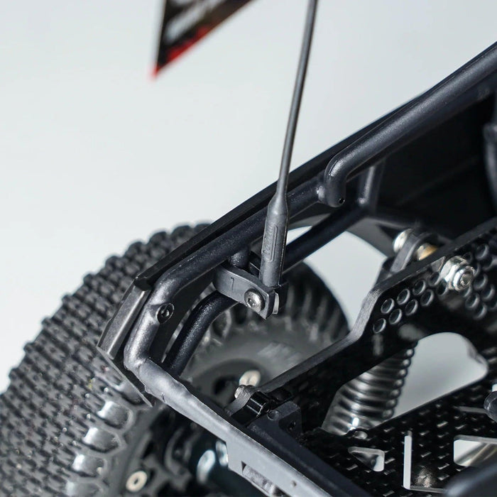 INJORA 10cm Dekorationsantenne mit Flagge 1/18 1/24