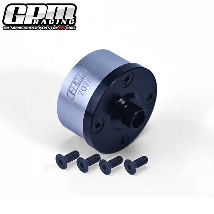 GPM Front/Middle/Rear Diff Case for Arrma 1/7 1/8 (Staal, Alu)