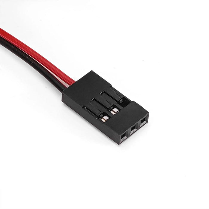 INJORA Super helle quadratische LED-Leuchten 1/10 1/8 (Aluminium, Weiß)