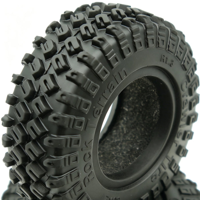TxxRcss 4PCS 1.3" 60x21mm Sticky Soft Crawler Tires 1/18/24