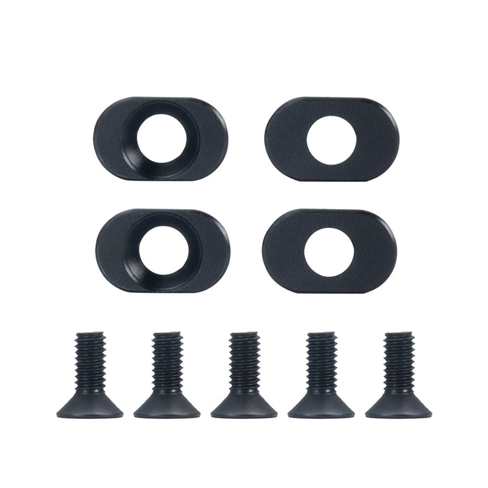 4PCS Renfort de siège moteur fixe 13-52T pour Traxxas Sledge 1/8 (Alu)