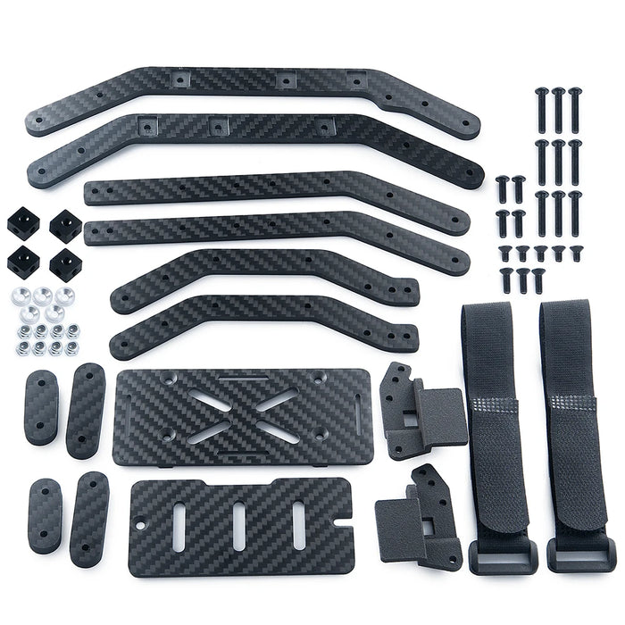 Chassis Frame Rails Kit for Traxxas TRX-4 1/10 (Carbon Fiber)