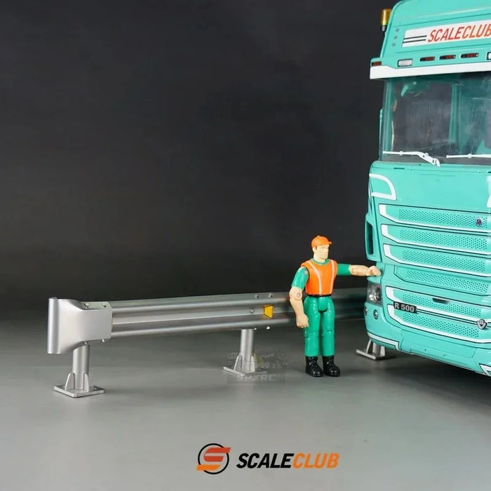 Scaleclub Simulation Highway Guardrail 1/14 (Metaal)