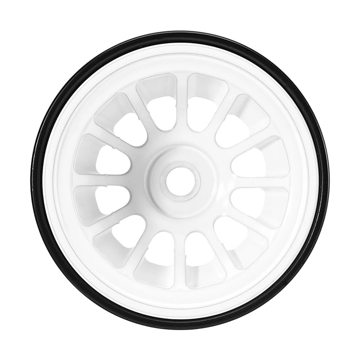INJORA 4PCS 0.7" 19x10.8mm Beadlock Wheels Rims (Messing)