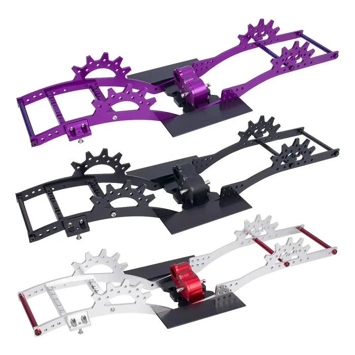 LCG Chassis Kit Frame for Axial Capra SCX10 II VS4-10 1/10 (Alu)