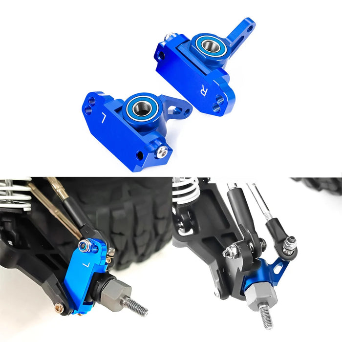Front Caster Block Steering Blocks Kit for Traxxas Slash 2WD 1/10 (Alu)