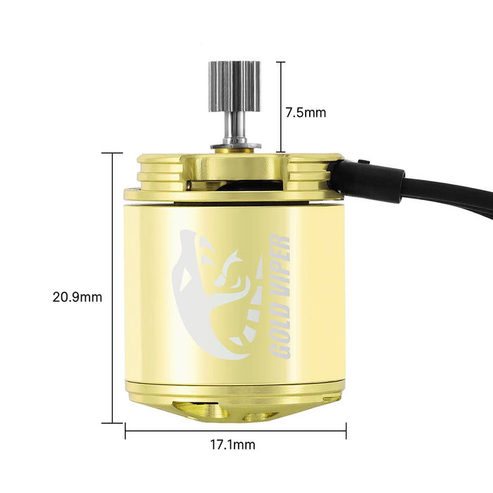 INJORA Gold Viper 1721 Brushless Motor 2800KV 1/24