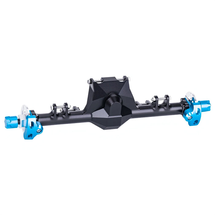 Straight Axle Set w/ Hydraulic Steering Link for Axial SCX24 1/24 (Alu)