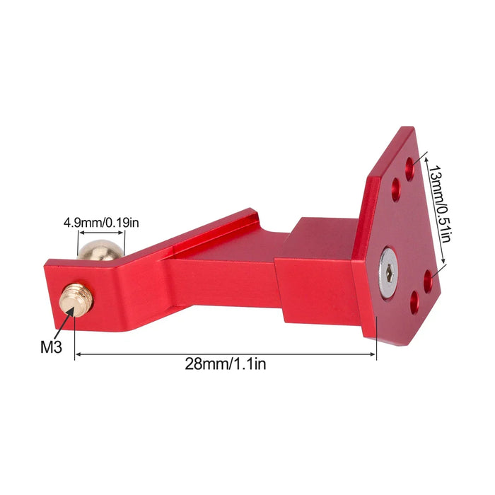 Drop Hitch Receiver for RC4WD D90 1/10 (Alu)