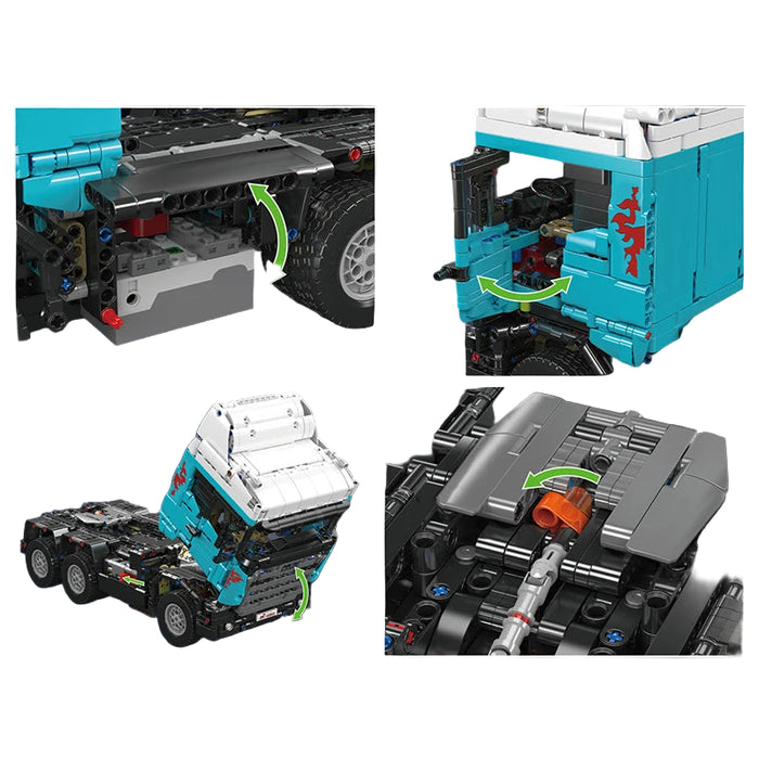 Mould King 13203 Camion Tracteur Scania Blocs de Construction (2060 Stukken)