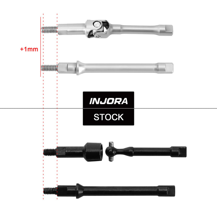 U-joint Axle Shafts for Axial SCX30 1/30 (RVS)