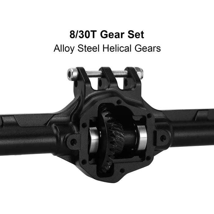INJORA C60 Axles w/ Double Joint Shafts for Axial UTB10 Capra 1.9 1/10