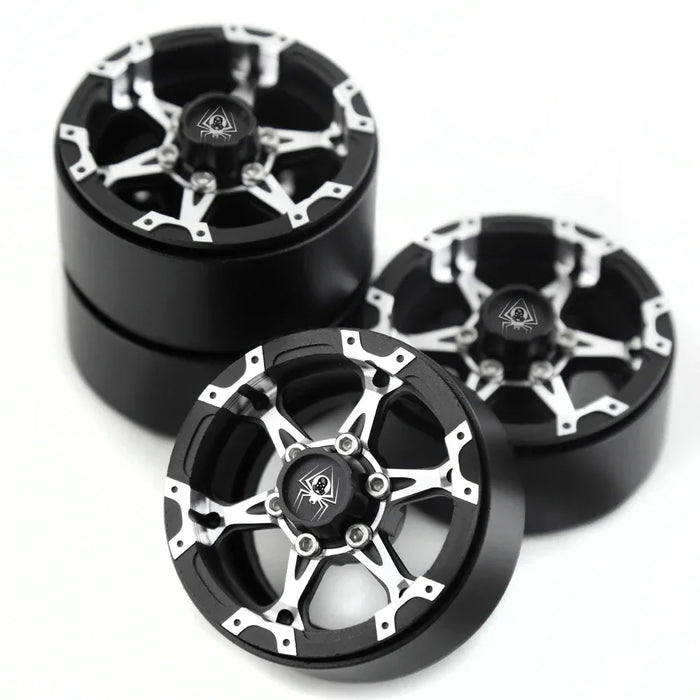 4PCS 1.9" 56x26mm 1/10 Crawler Wheels (Metal)
