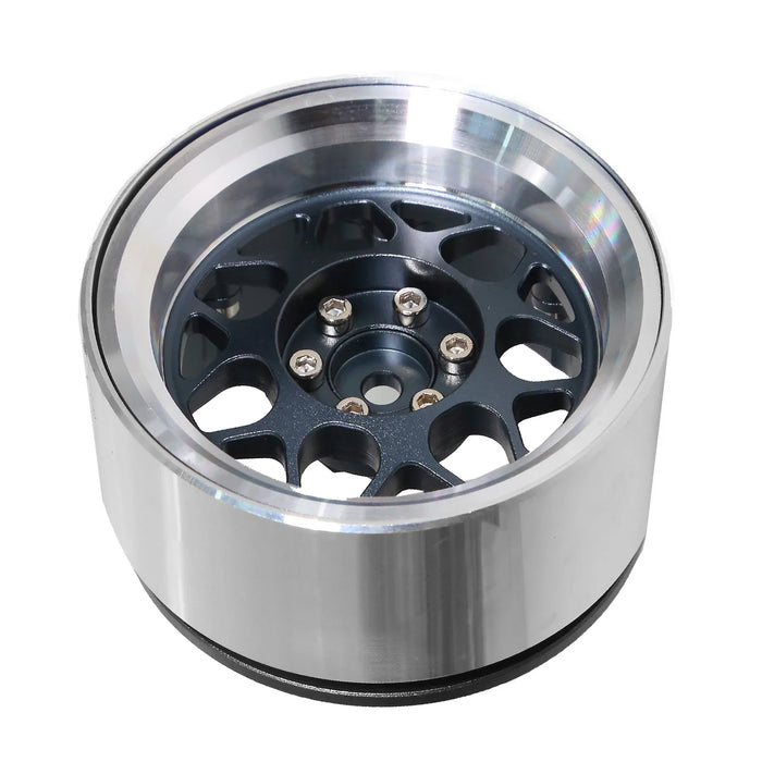 4PCS 2.2" 65x30mm 1/10 Crawler Beadlock Wheels (Metal)