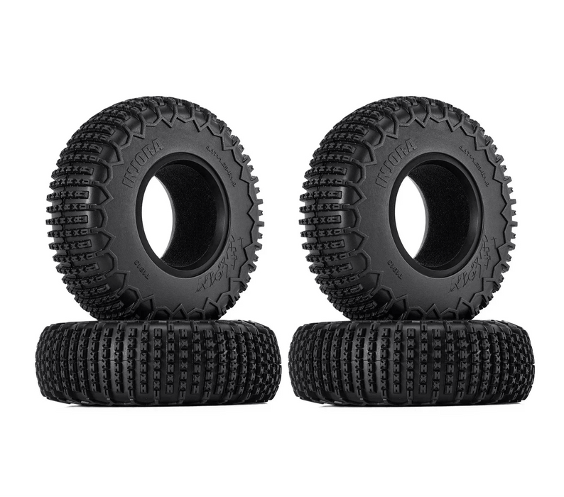 INJORA S5 105x33mm 1.9" Pneus Crawler 1/10 à broche XHX