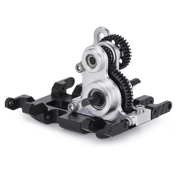Fimonda Transmission w/ Delrin Skid for Axial SCX24 AX24 1/24 (Alu)