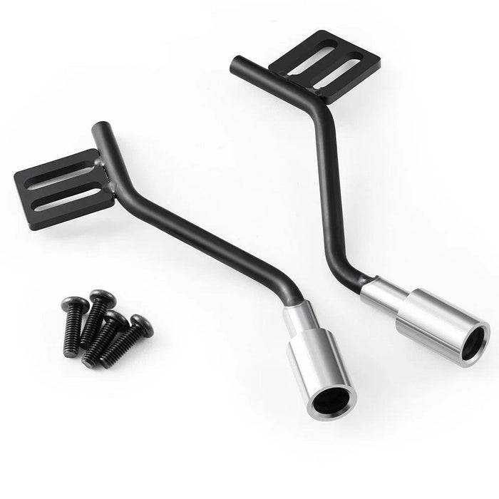 Exhaust Pipe Tail Throat for Axial SCX10 II 90046 1/10 (Metaal)