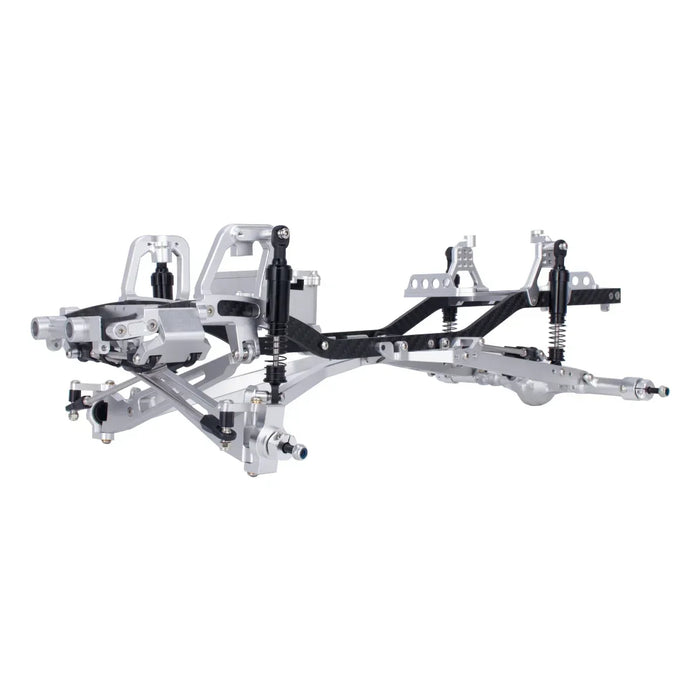 Twin I-Beam 2WD Pre-Runner Chassis Kit for Axial SCX10 I II III Pro TRX4 Capra 1/10 (Metaal)