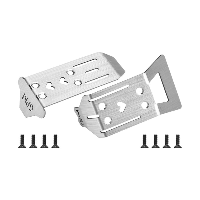 GPM Front & Rear Chassis Skid for Arrma TYPHON GROM 1/14 (RVS)