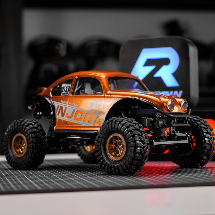 INJORA BUG18 Body w/ Interior & Chassis for Traxxas TRX4M 1/18
