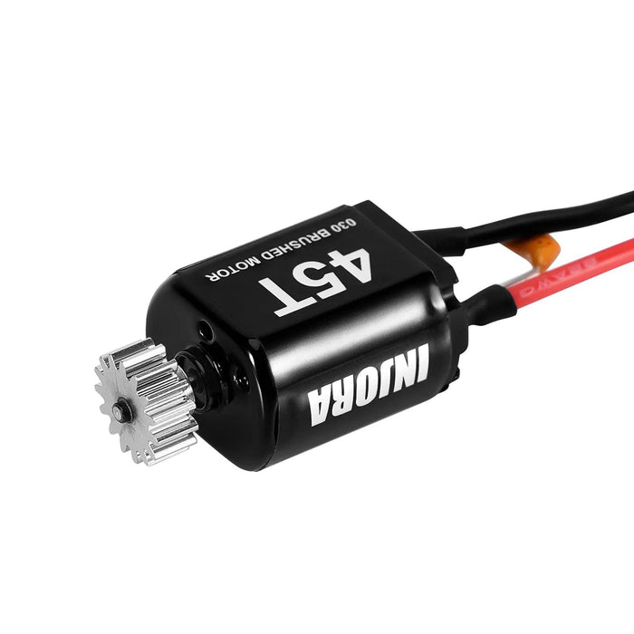 INJORA 45T 030 Brushed Motor with Mount for Losi Micro-B Micro-T