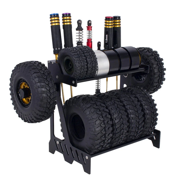 Tires Shocks Display Rack 1/10 (Alu)