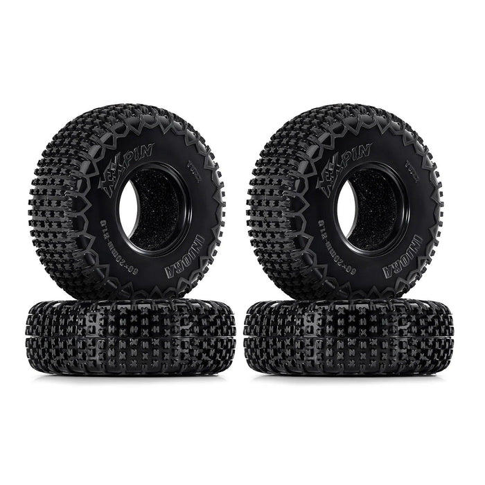 INJORA 1.0" 60x20mm XHX Pin 1/18 1/24 Crawler Tires