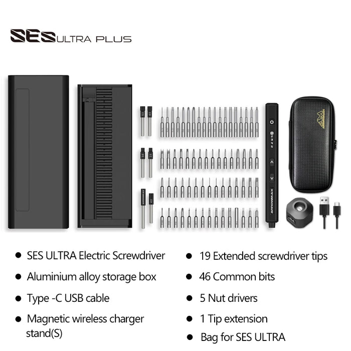 ARROWMAX 70 in 1 Cordless Mini Electric Screwdriver Set