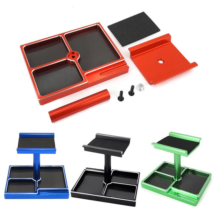 Simulation Work Stand Lift Repair Station with Screws Holder 1/18 1/24