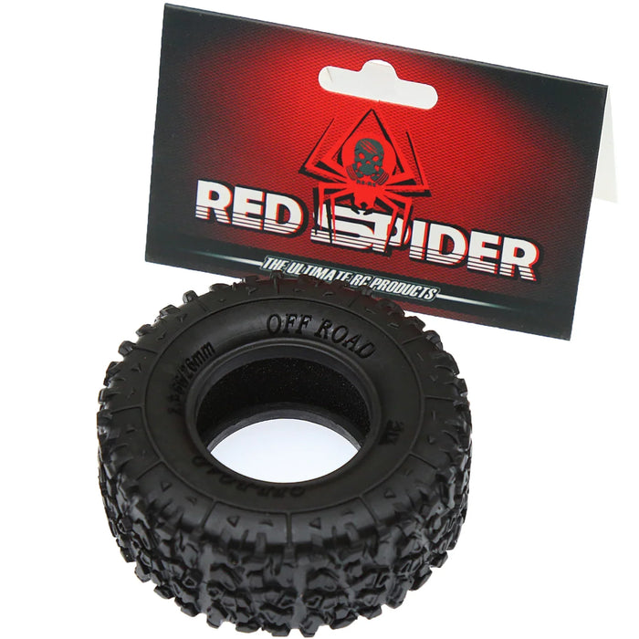 4PCS 1.3" 66x26mm 1/18 1/24 Crawler Tires (Rubber)