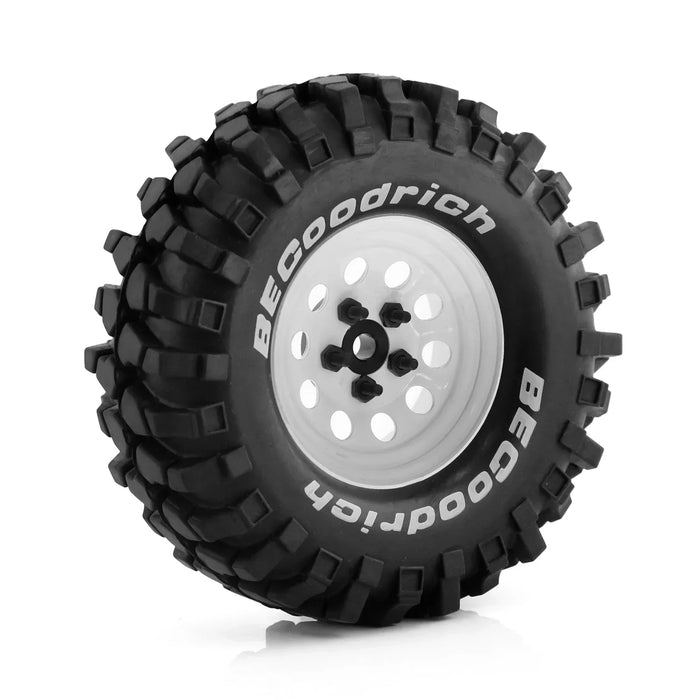 4PCS 1.9" 90x35mm 1/10 Crawler Beadlock Wheels Set (Metal, Rubber)