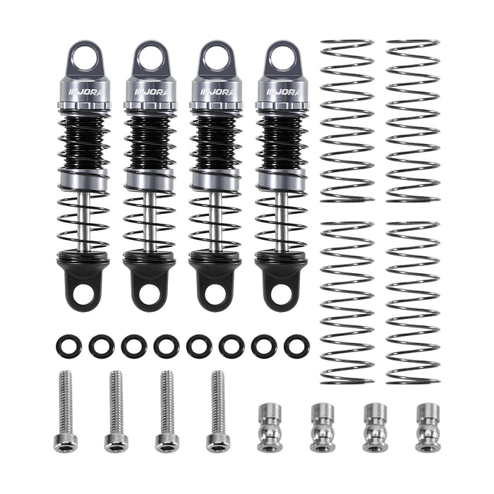 4PCS 26mm Oil Shocks for Axial SCX30 1/30 (Alu)