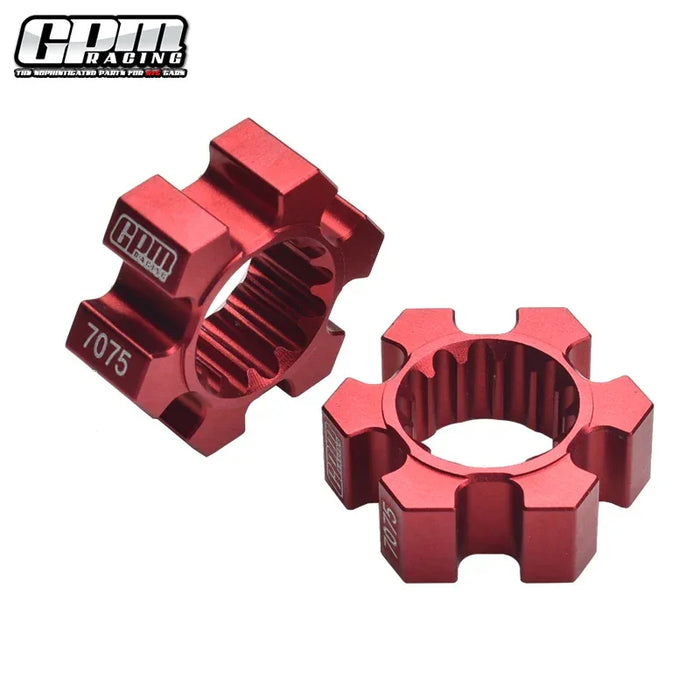 GPM Wheel Hex Hubs for Traxxas Funco 1/6 (Alu)
