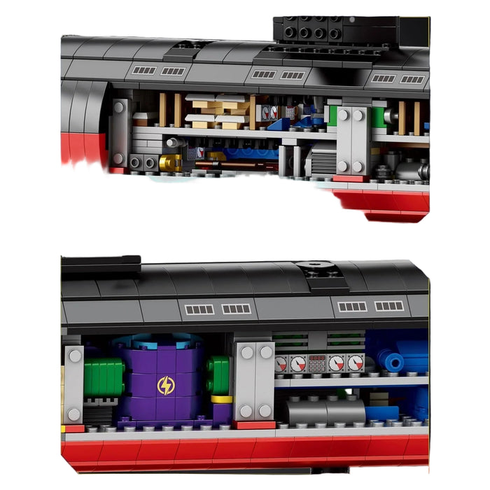 Reobrix 33041 Modèle de sous-marin de classe Los Angeles SSN Blocs de construction (2988 pièces)