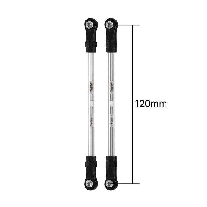 INJORA Builders Links with Rod Ends 1/10 (RVS)