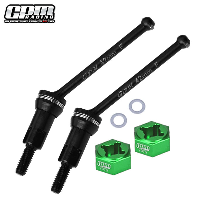 GPM Vorderer CVD Antriebswellen 42mm für ARRMA Mojave Grom 1/16 (Stahl)
