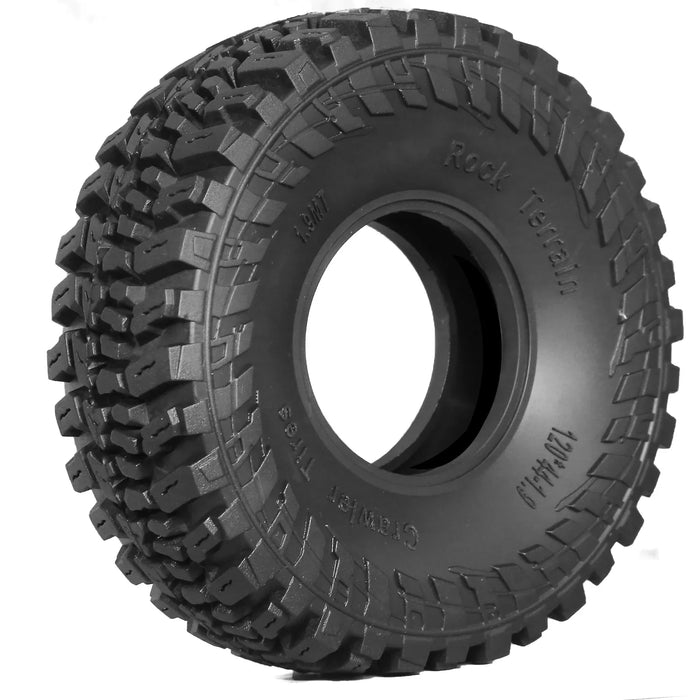 4PCS 1.9" 120x44mm 1/10 Crawler Tires (Rubber)