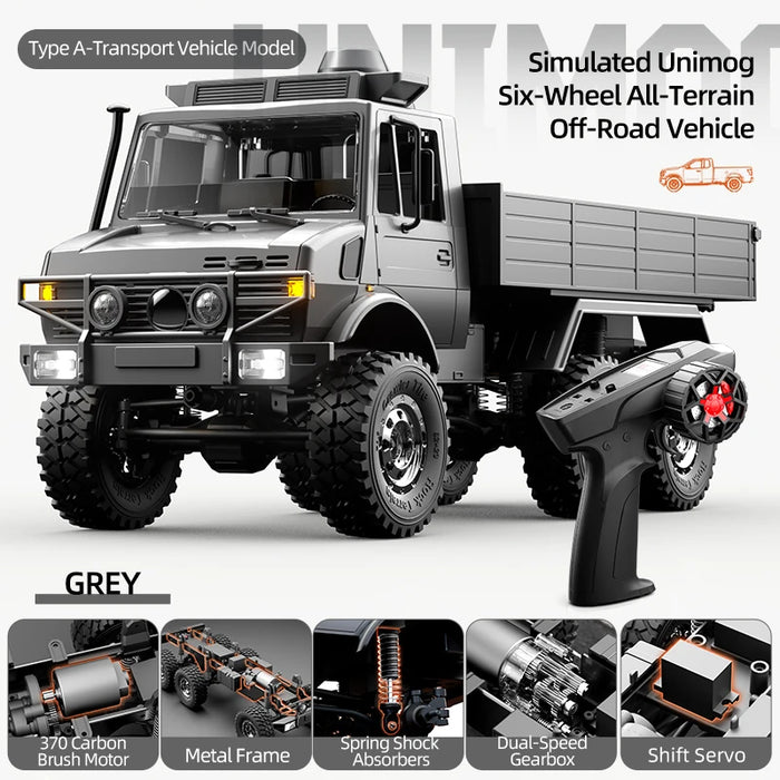 JJRC C8823 Staunch Unimog 6WD Truck 1/18 PNP