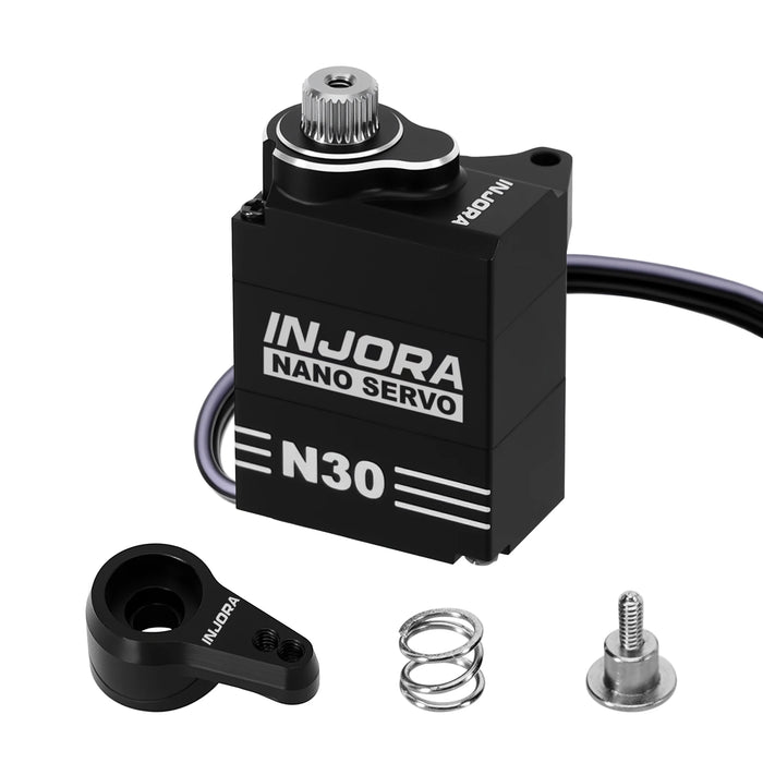 INJORA N30 NANO Servo w/ Servo Saver 1/30 (Alu)