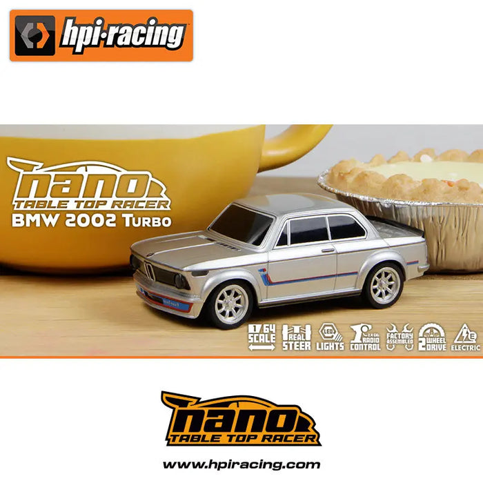 HPI Racing Nano-TTR 1/64 2002 BMW 161400 161401 Micro Touring RC PNP