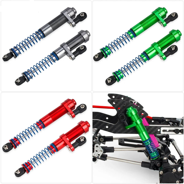 2PCS Fimonda 80-100mm 1/10 Shock Absorber, Adjustable Oil Filled