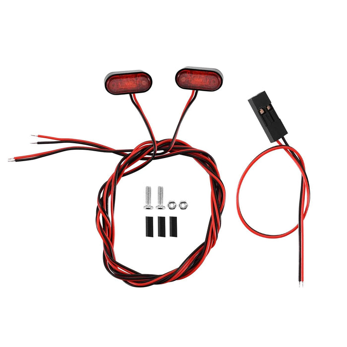 INJORA Seitenmarkierungsleuchten Warnleuchten (11x5mm 10x10mm)