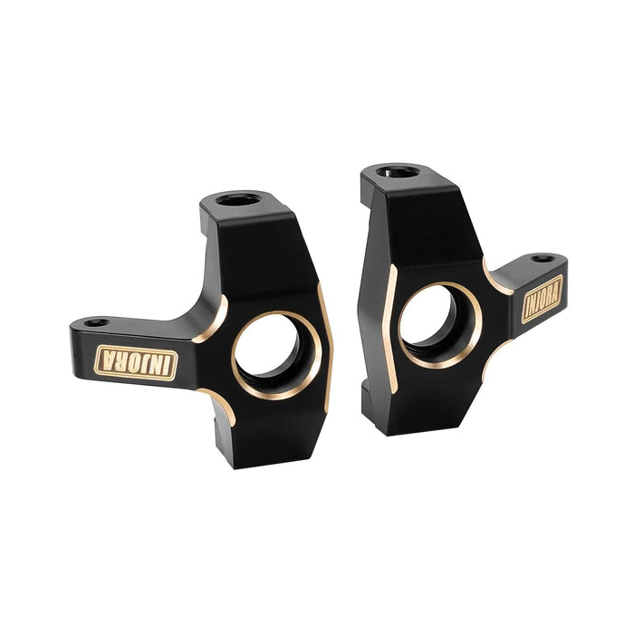 INJORA Steering Knuckles for FMS FCX24M 1/24 (Brass)
