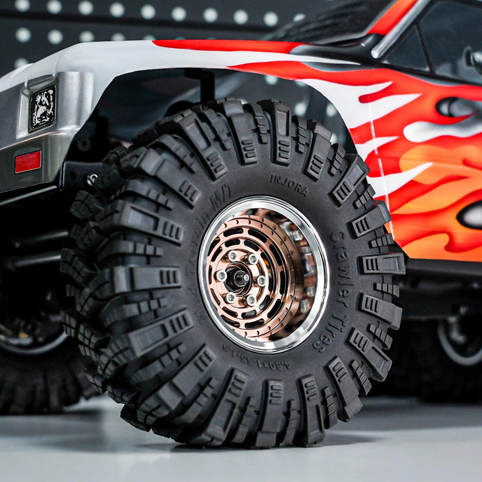 INJORA 1.9" 52.5x30.5mm 1/10 Crawler Beadlock Wheels