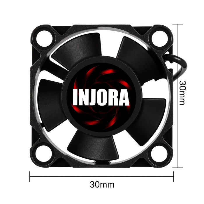 INJORA 25/30/35/40/45/50mm ESC Cooling Fans