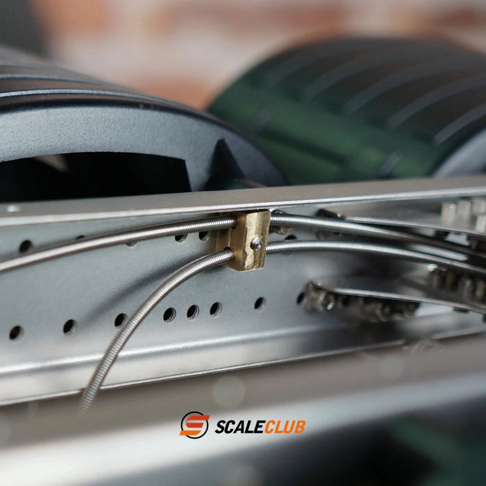 Scaleclub Lock Difference Line Wire Clip für Traktor-LKW 1/14 (Metaal)