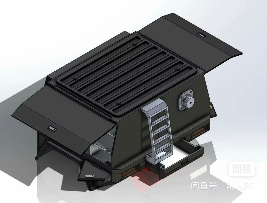 Rear Bucket Hunting Cargo Box for Element RC Knightrunner 1/10