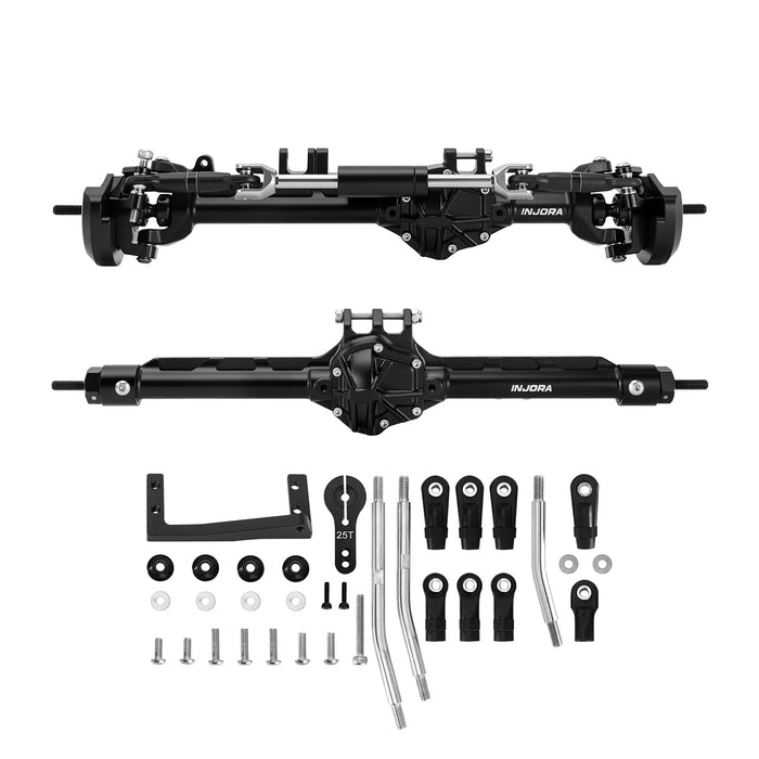 INJORA C60 Axles w/ Double Joint Shafts for Axial UTB10 Capra 1.9 1/10