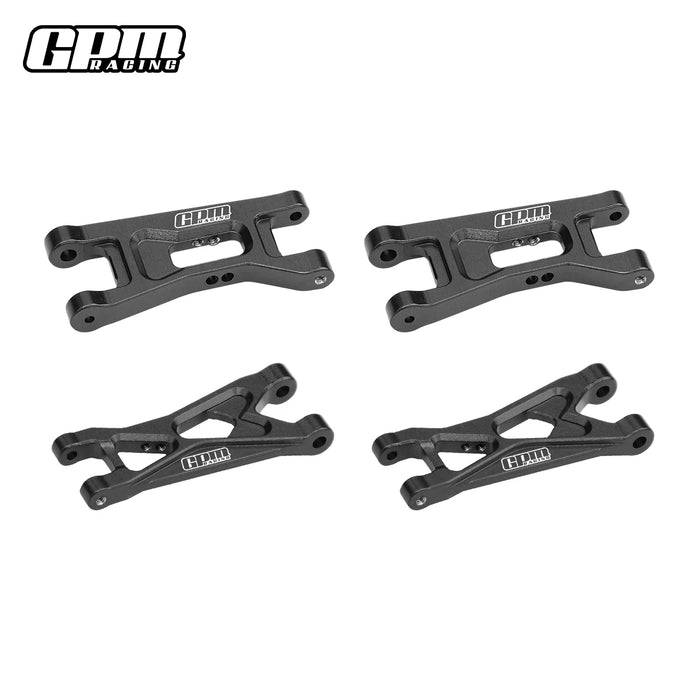 GPM Front & Rear Lower Arms for LOSI Micro-B/T 1/24 1/28 (AL)